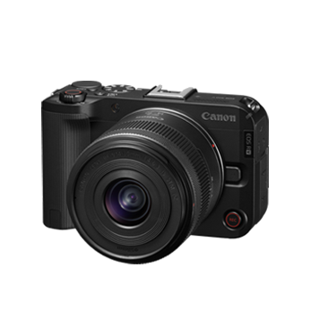 Márquina Canon R50 V. Câmera de entrada para fotografia.